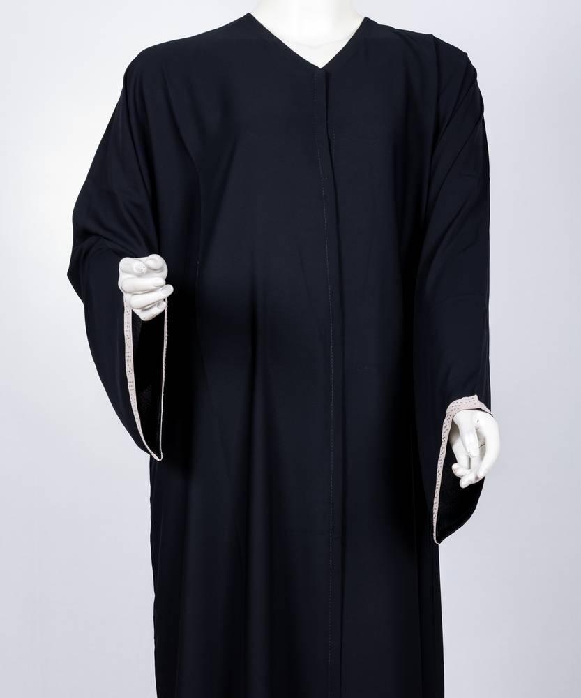 عباية مع طرحة كريستال مخطط 3566 (1)