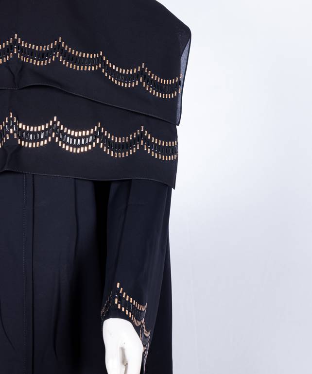 عباية مع طرحه موديل رقم   3596 (1)