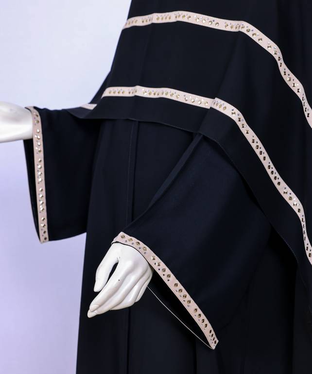 عباية مع طرحة موديل رقم   3569 (1)