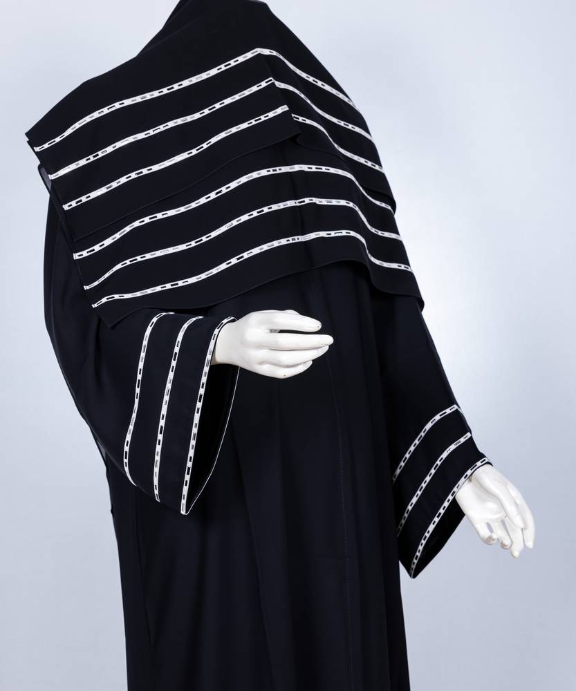 عباية مع طرحة موديل رقم   3565 (1)