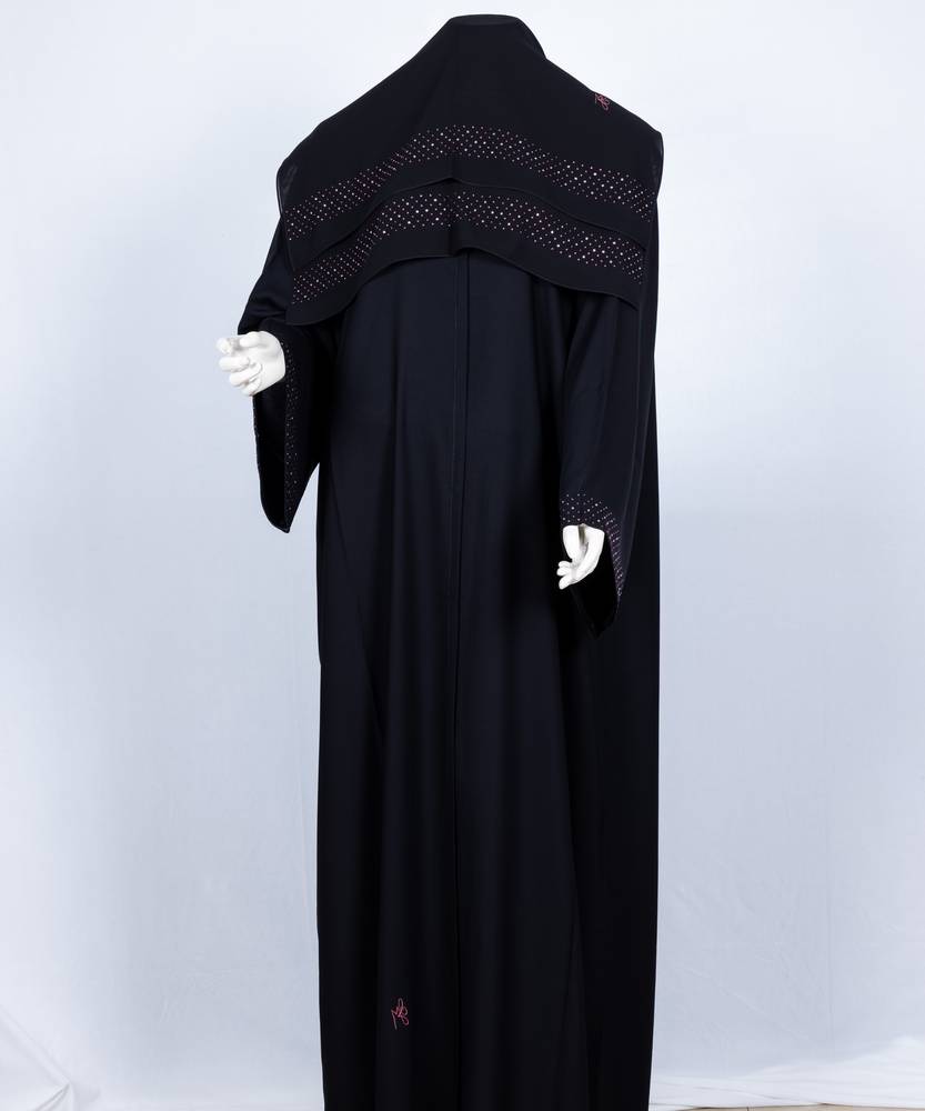 عباية مع طرحه موديل رقم  3655 (1)