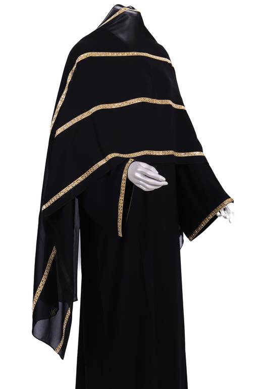  عباية + طرحة موديل رقم  3323 (1)