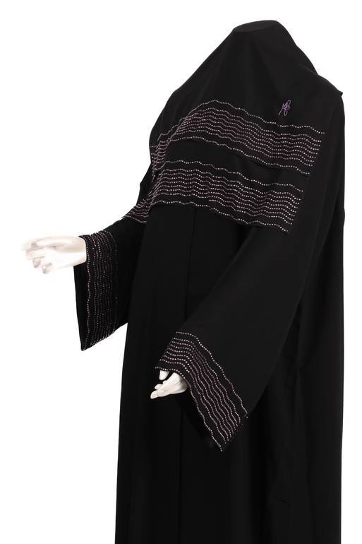 عباية + طرحة موديل رقم 0033  (3)