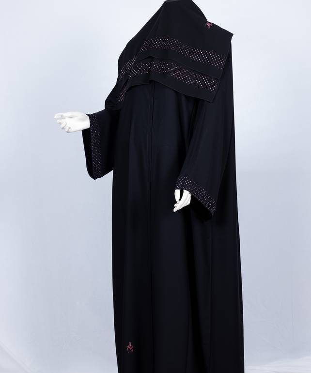 عباية مع طرحه موديل رقم  3655 (1)