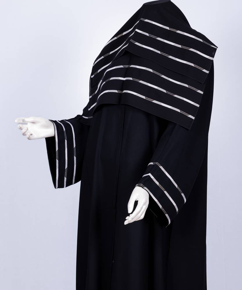 عباية مع طرحة كلفة موديل رقم  3557