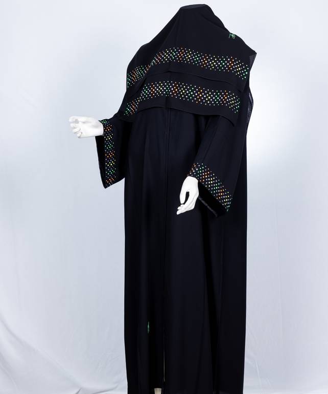 عباية مع طرحه موديل رقم  3660 (1)