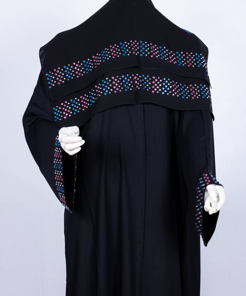 عباية مع طرحه موديل   3670 (1)