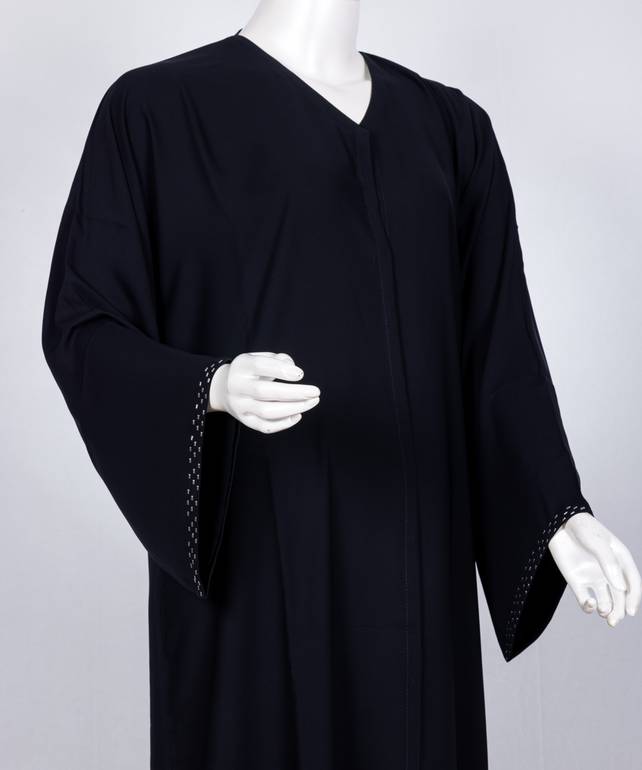 عباية مع طرحة كريستال موديل رقم 3628 (1)