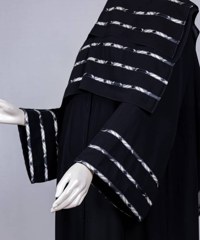 عباية مع طرحة كلفة موديل رقم  3539