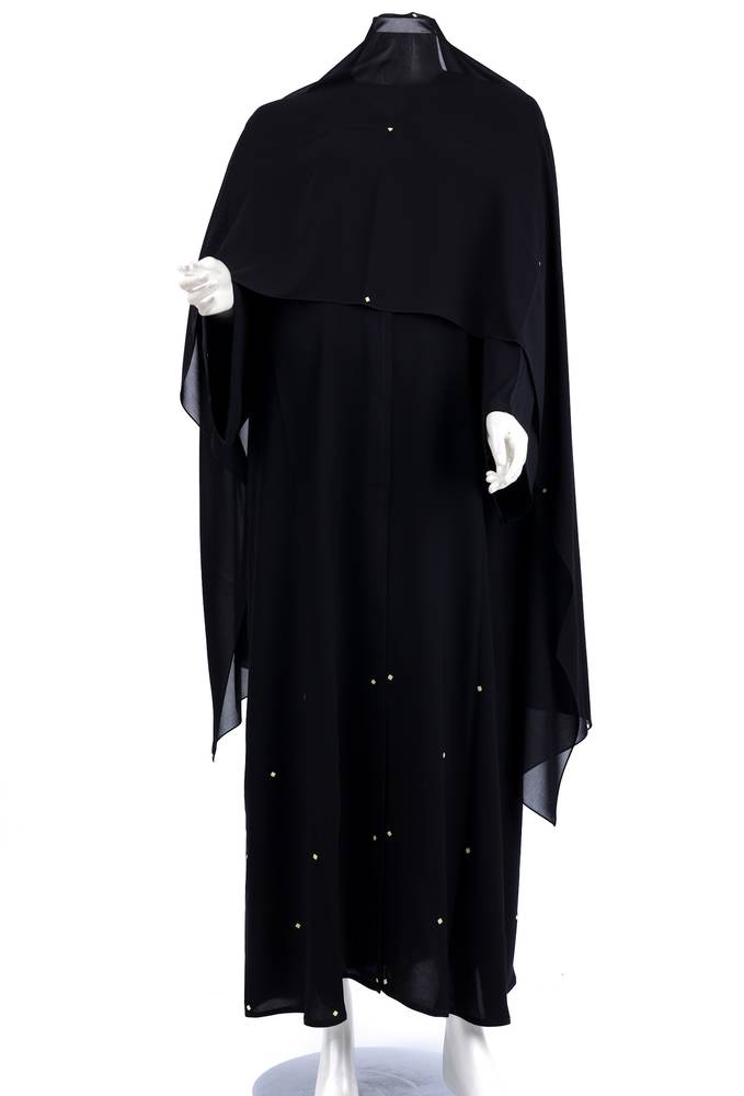 عباية + طرحة موديل ر قم   3493 (4)