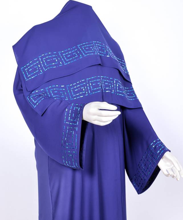 عباية مع طرحه موديل رقم 3591 (3)