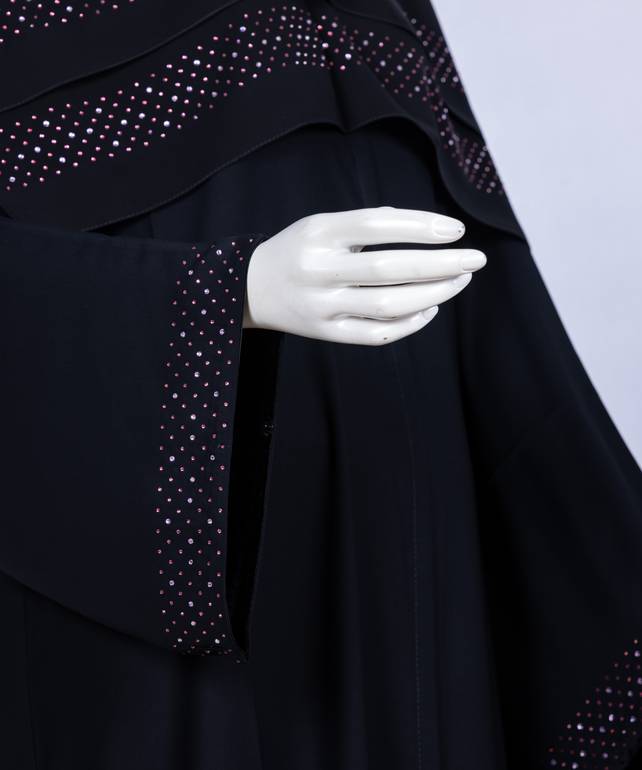 عباية مع طرحه موديل رقم  3655 (1)