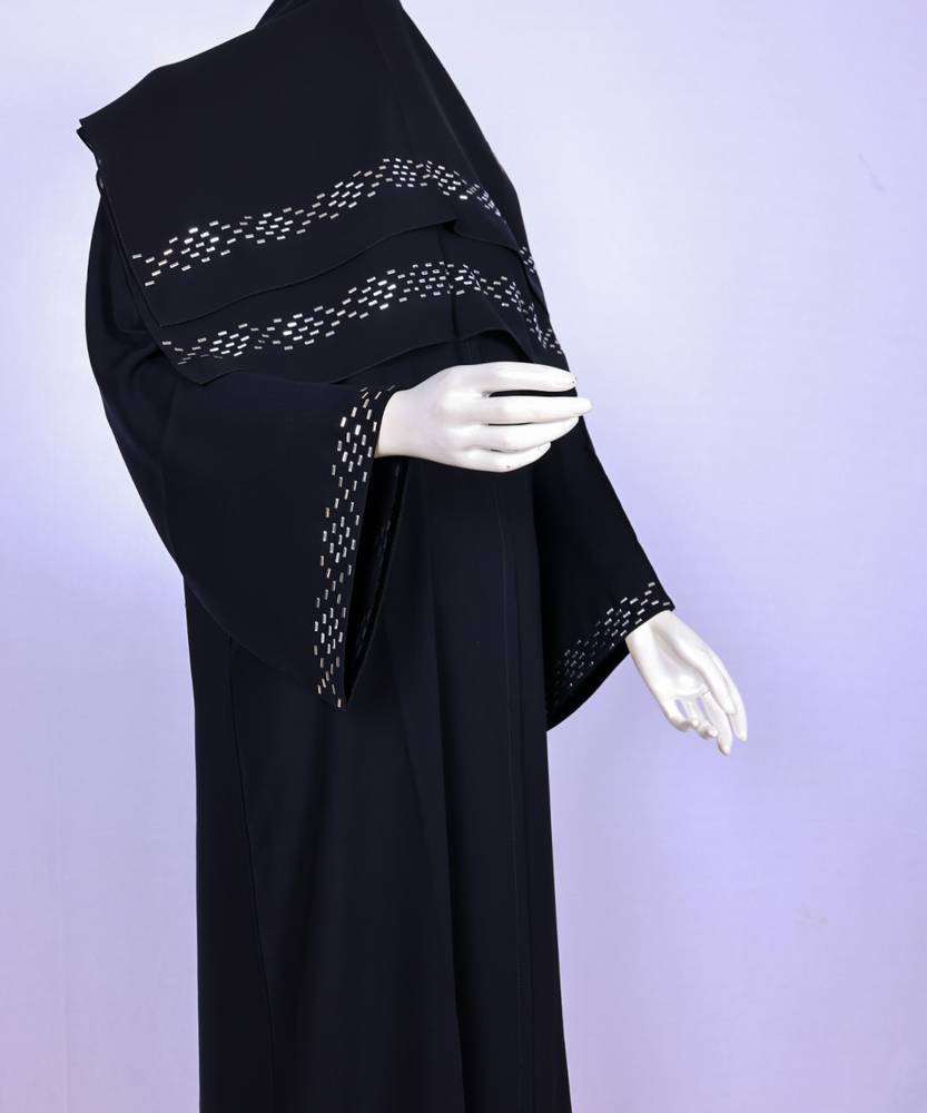 عباية مع طرحة موديل رقم  3638 (1)