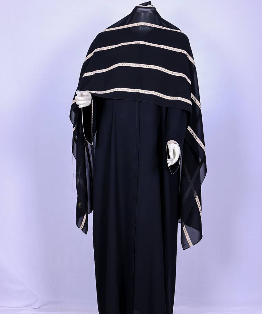 عباية مع طرحة موديل رقم   3569 (1)
