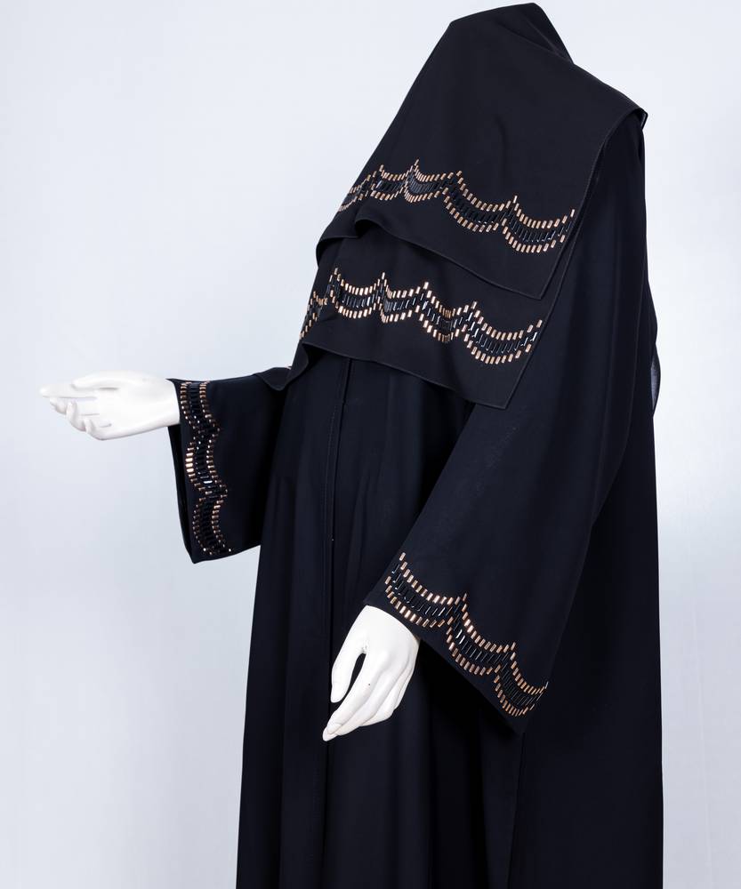 عباية مع طرحه موديل رقم   3596 (1)