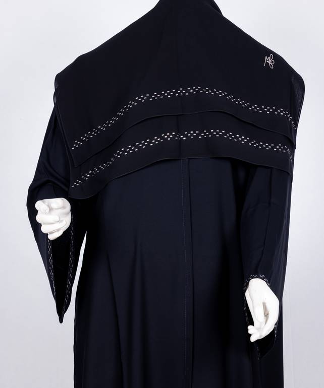 عباية مع طرحة كريستال موديل رقم 3628 (1)