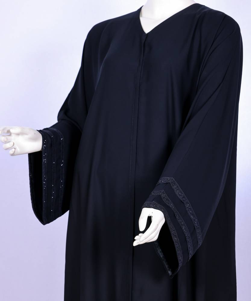 عباية مع طرحة موديل رقم   3630