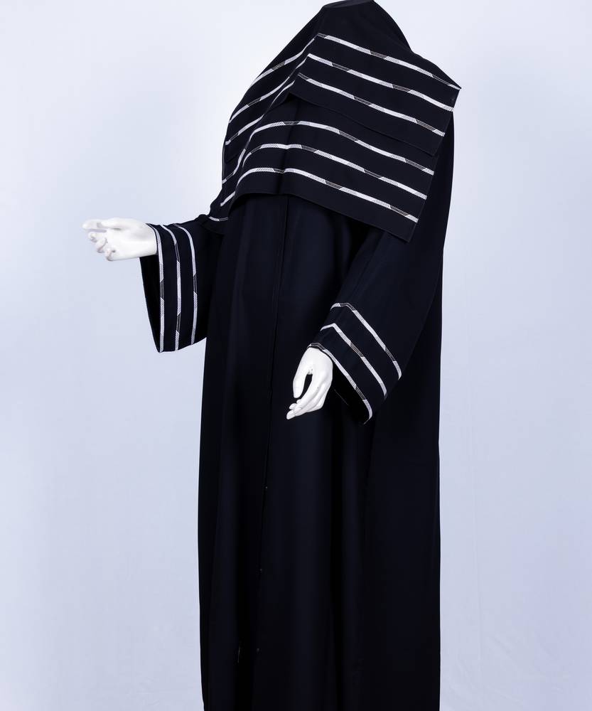 عباية مع طرحة كلفة موديل رقم  3557