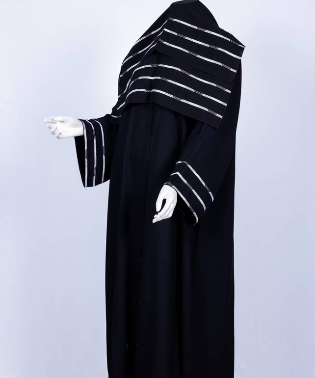 عباية مع طرحة كلفة موديل رقم  3557