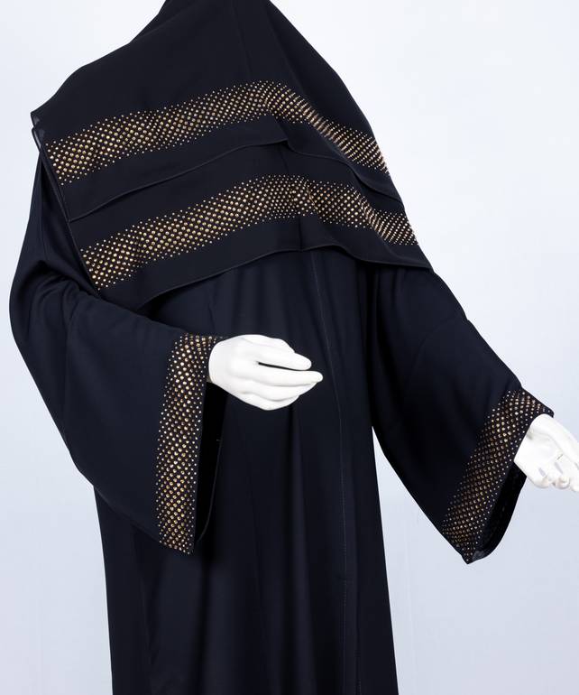 عباية مع طرحه موديل رقم   3601 (1)