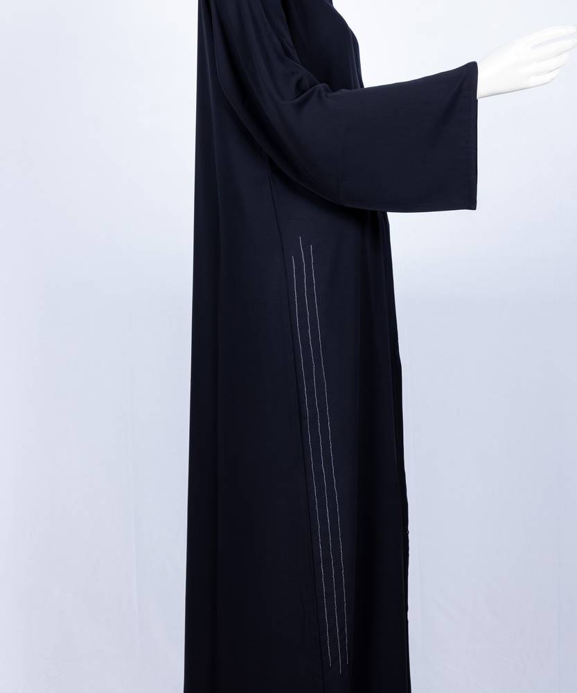 عباية مع طرحة موديل رقم   3649 (1)
