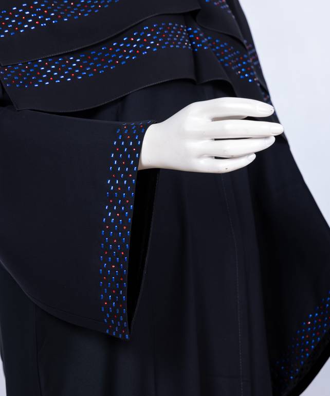 عباية مع طرحة موديل رقم 3636 (1)