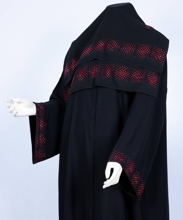 عباية مع طرحه موديل رقم  3604 (1)
