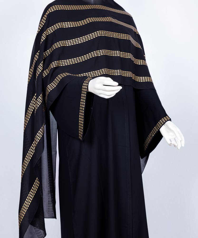 عباية مع طرحه موديل رقم  3608 (1)