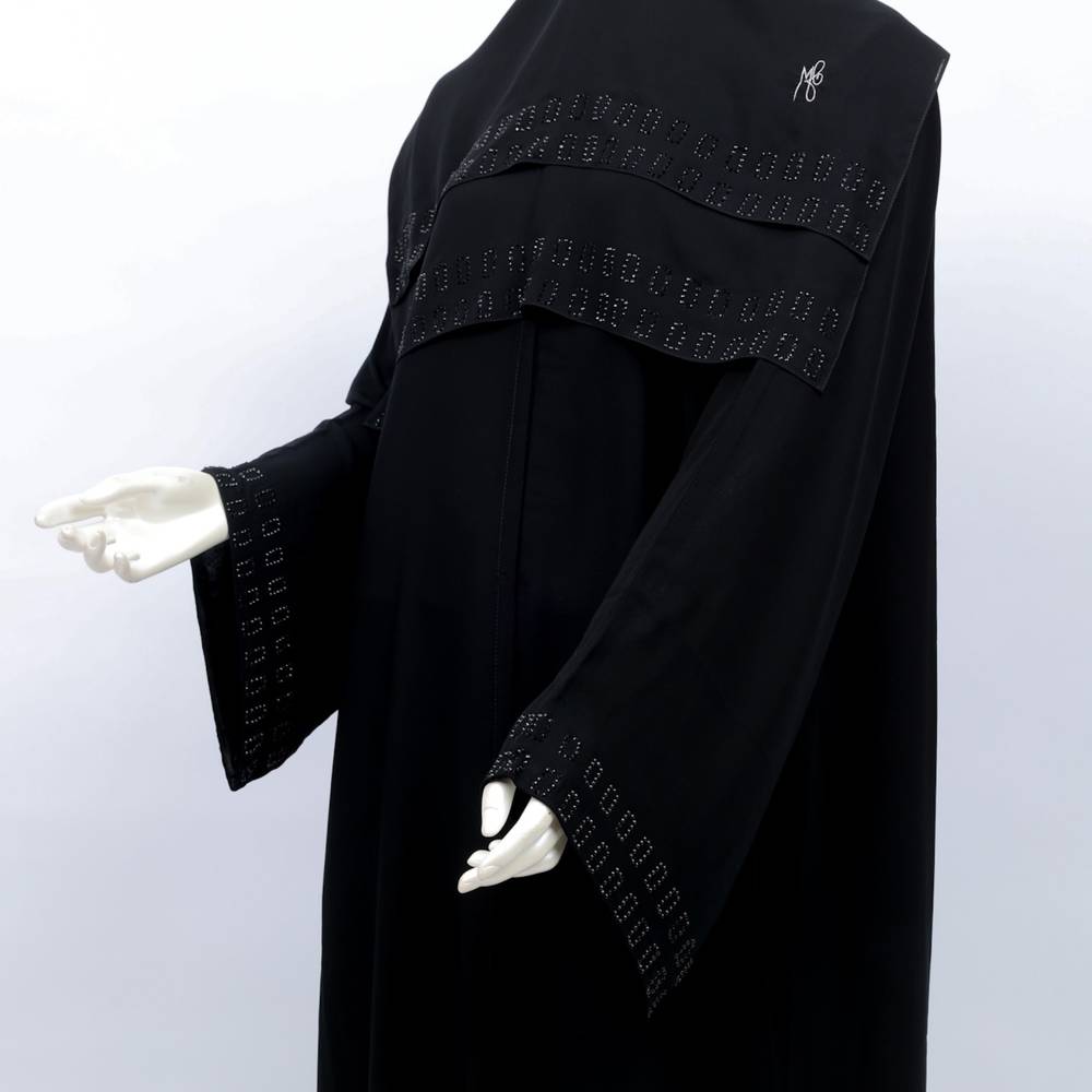 عباية مع طرحه موديل رقم  0058 (2)