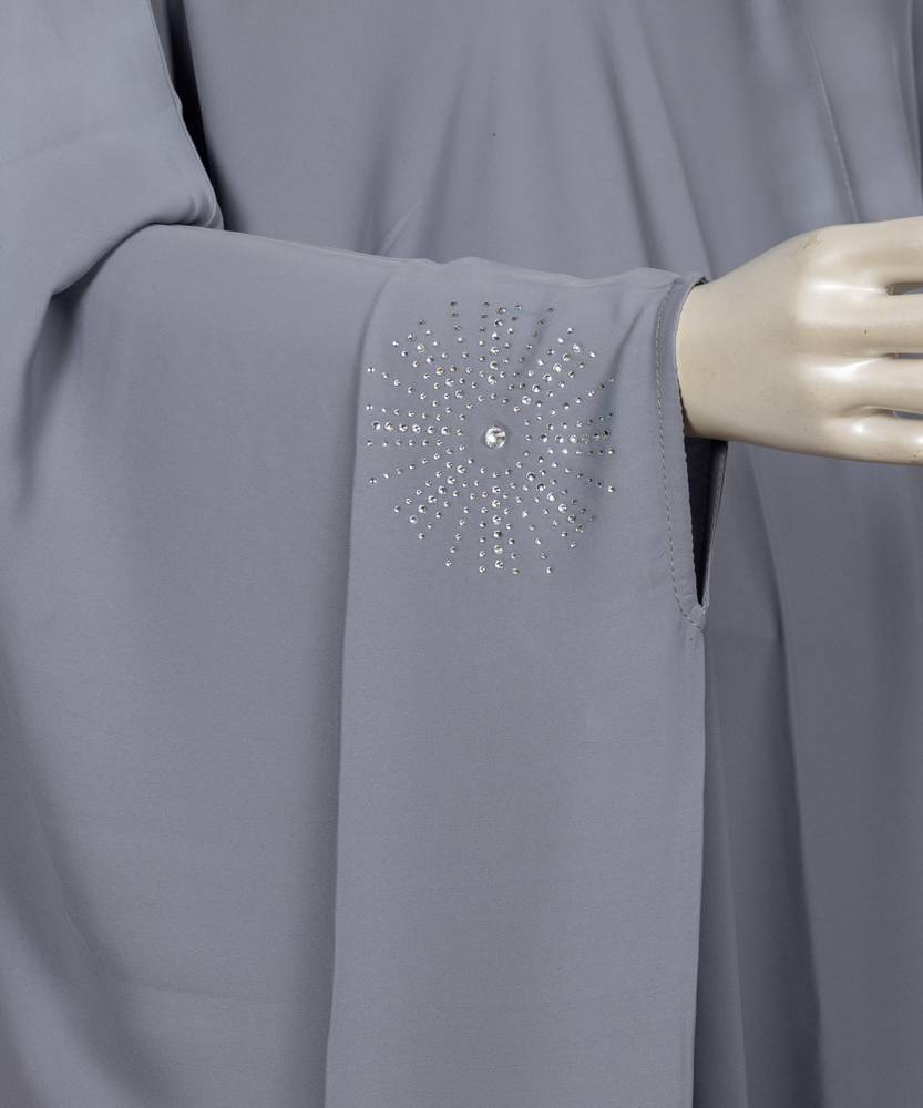 عباية مع طرحة قصة البشت موديل رقم   3621  (17)