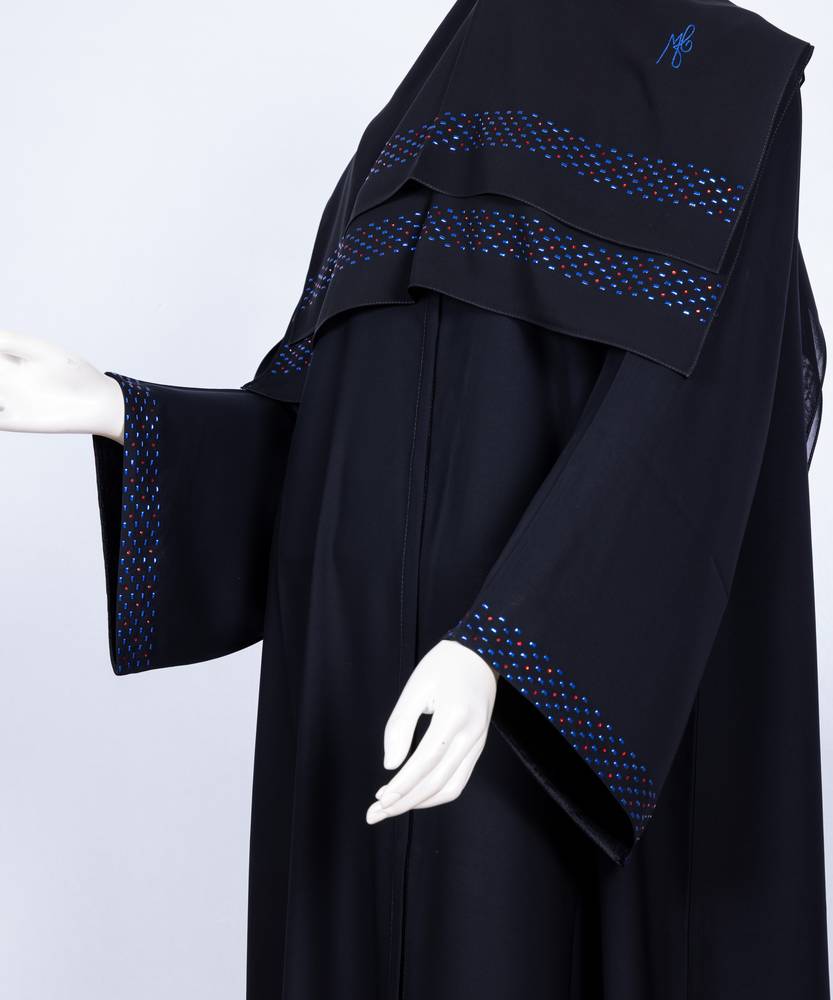 عباية مع طرحة موديل رقم 3636 (1)