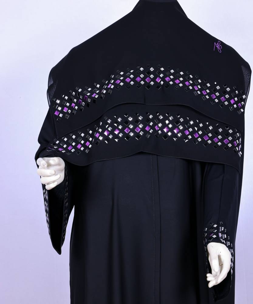 عباية مع طرحه موديل رقم  3593  (1)