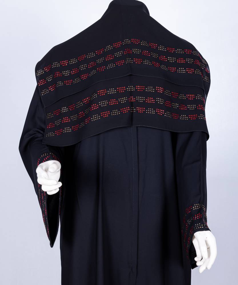 عباية مع طرحة موديل رقم   3650 (5)