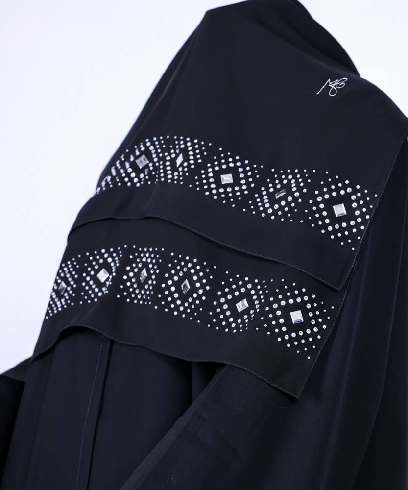عباية مع طرحه موديل رقم   3613 (1)