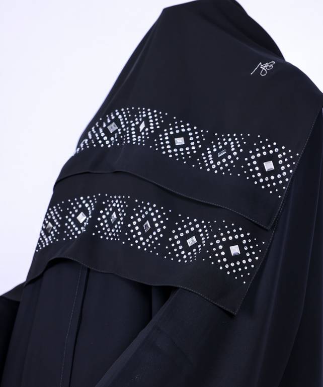 عباية مع طرحه موديل رقم   3613 (1)