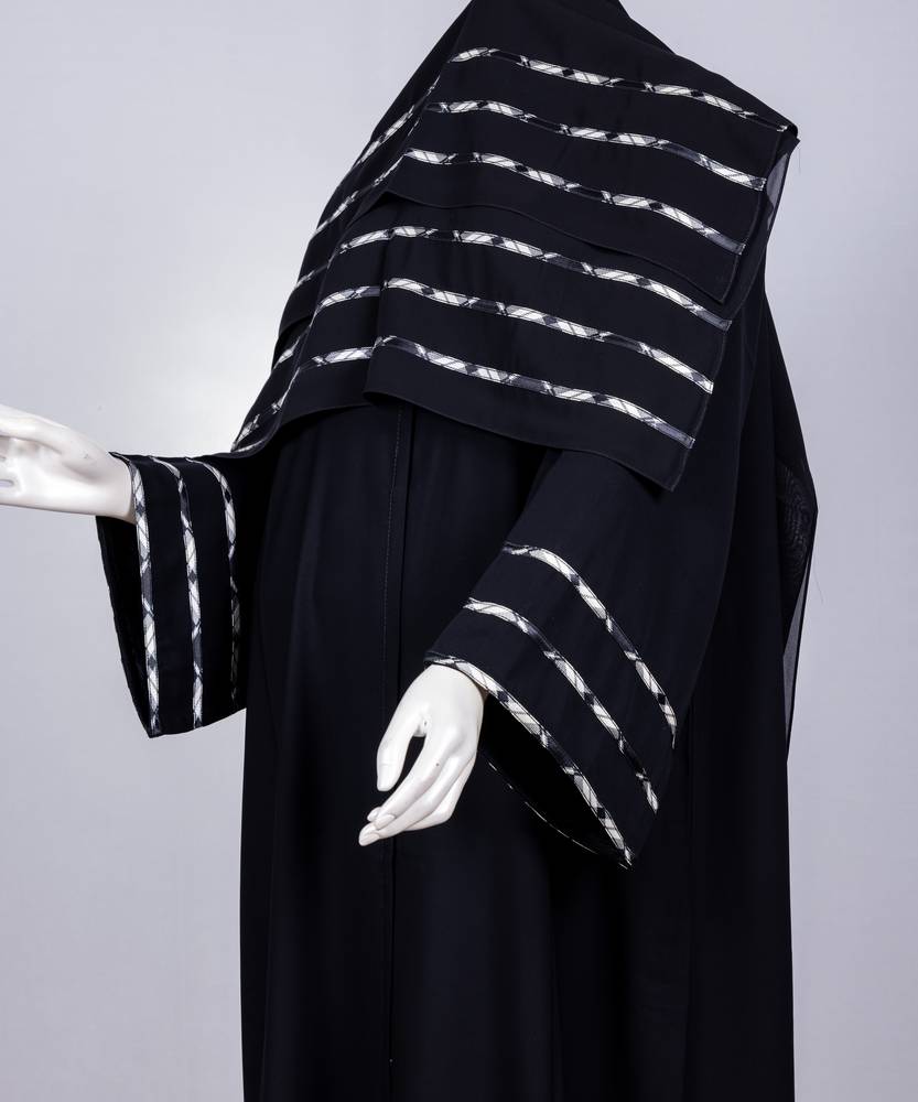 عباية مع طرحة كلفة موديل رقم  3539