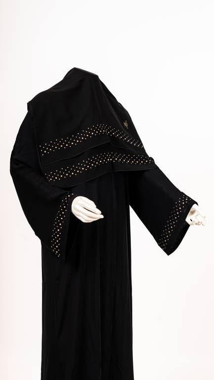  عباية مع طرحة موديل رقم  00101 ( 5 ) 