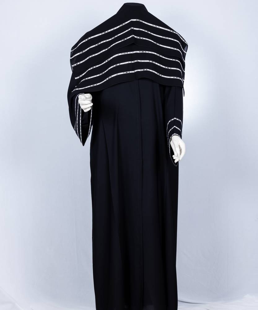عباية مع طرحة موديل رقم   3565 (1)