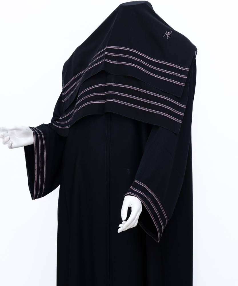 عباية مع طرحة كلفة موديل رقم 3595 (5)