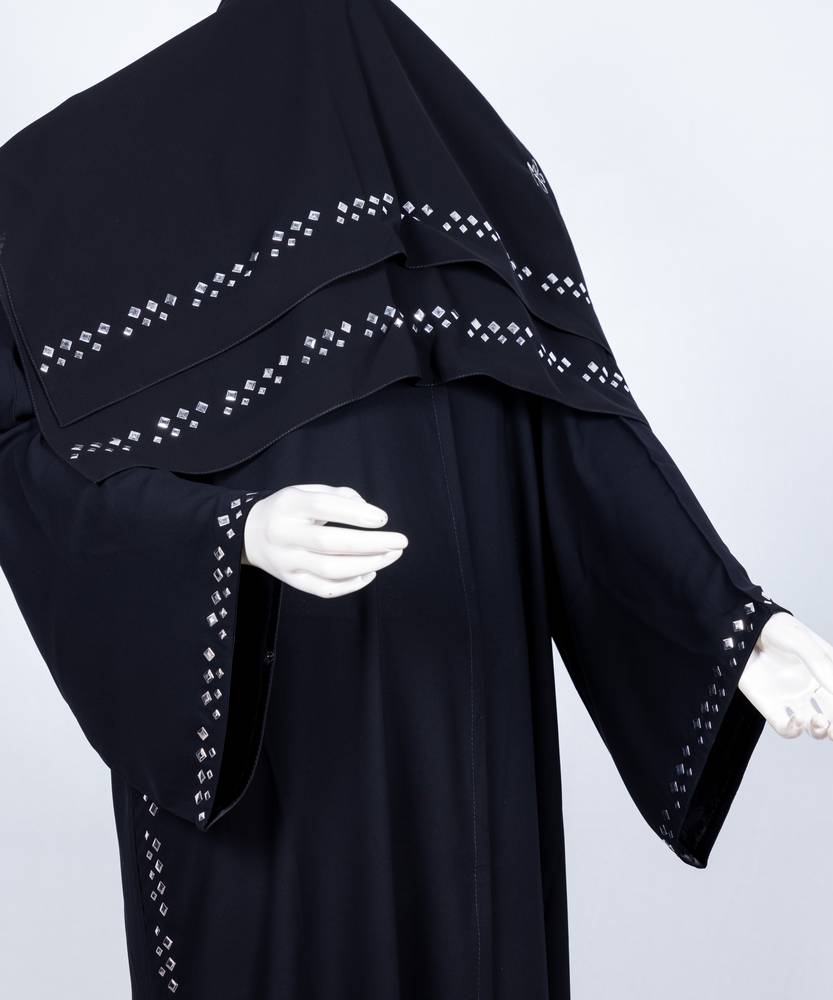 عباية مع طرحه موديل رقم 3572 ( 1)
