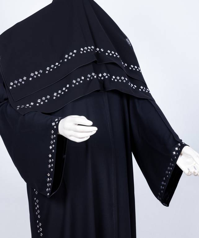 عباية مع طرحه موديل رقم 3572 ( 1)