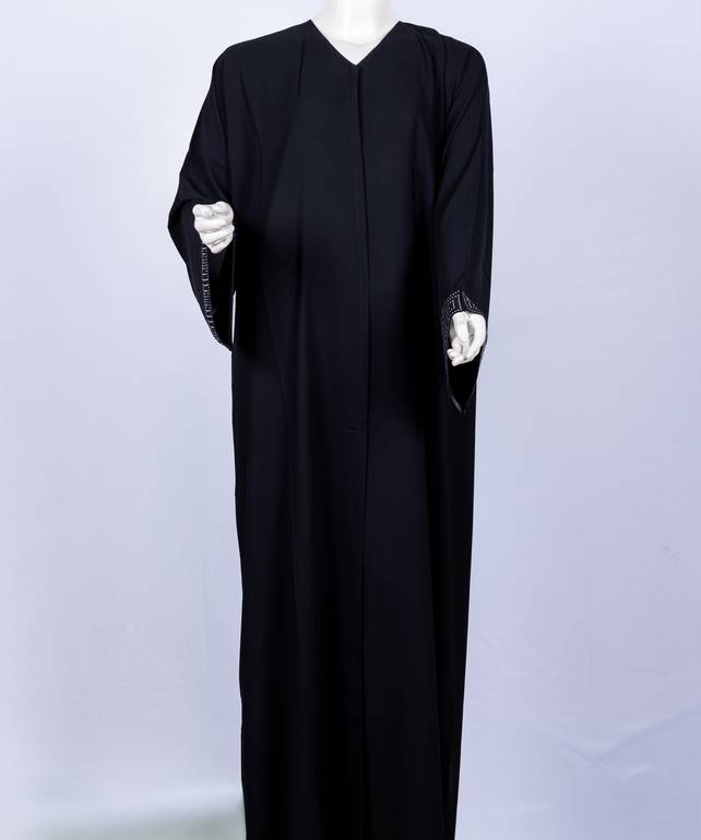 عباية مع طرحة كريستال بتصميم 3573 (1)