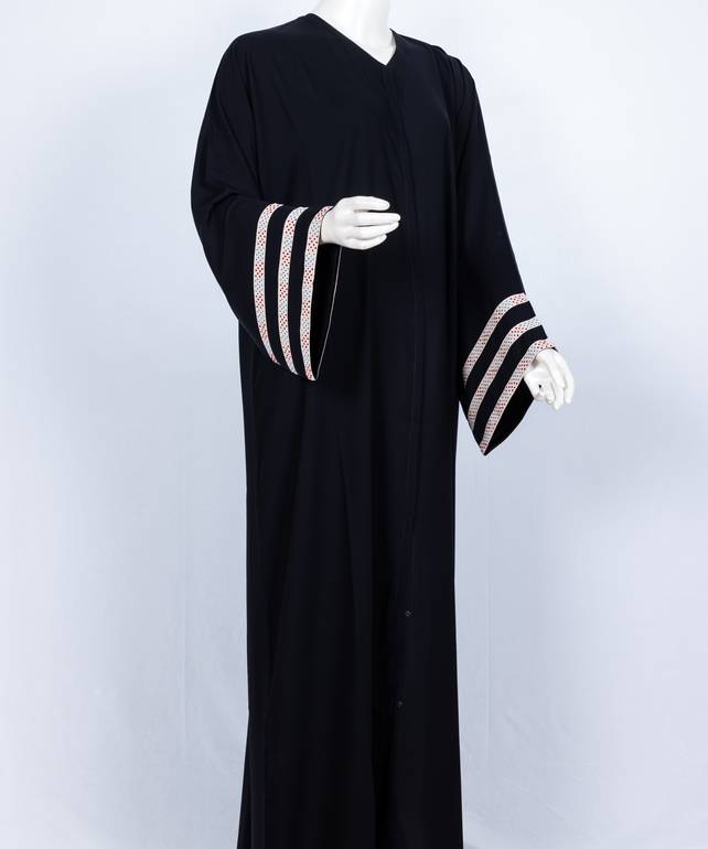 عباية مع طرحة موديل رقم  3662 (1)