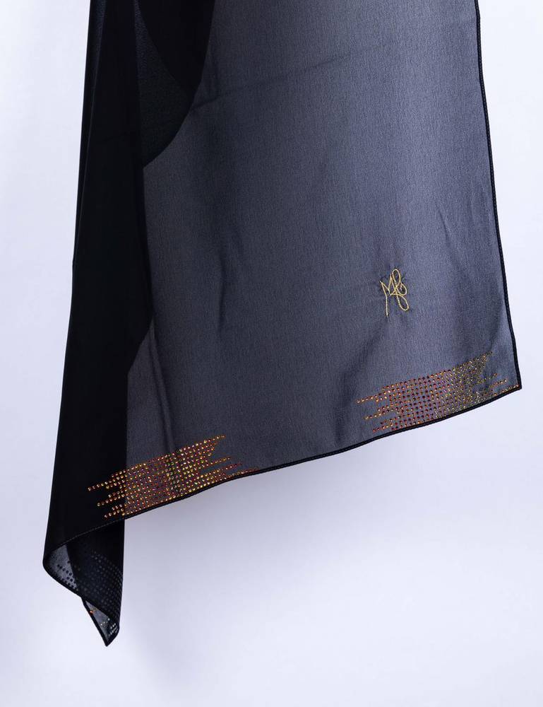طرحة كريستال راين مموج