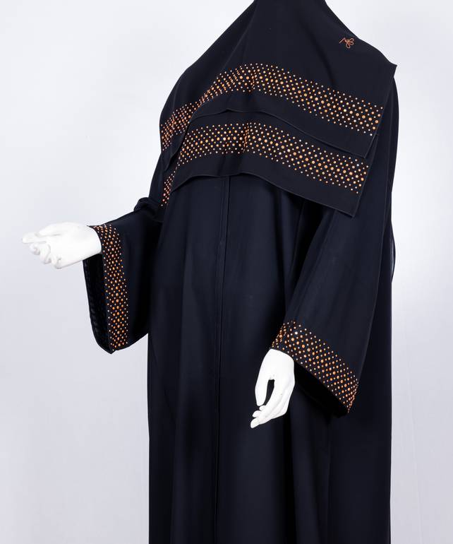 عباية مع طرحة موديل رقم 3578 (1)