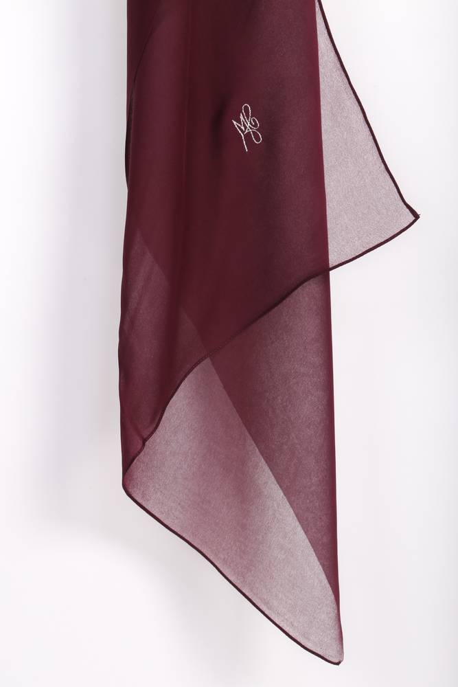 طرحة حرير طبيعي لون 119