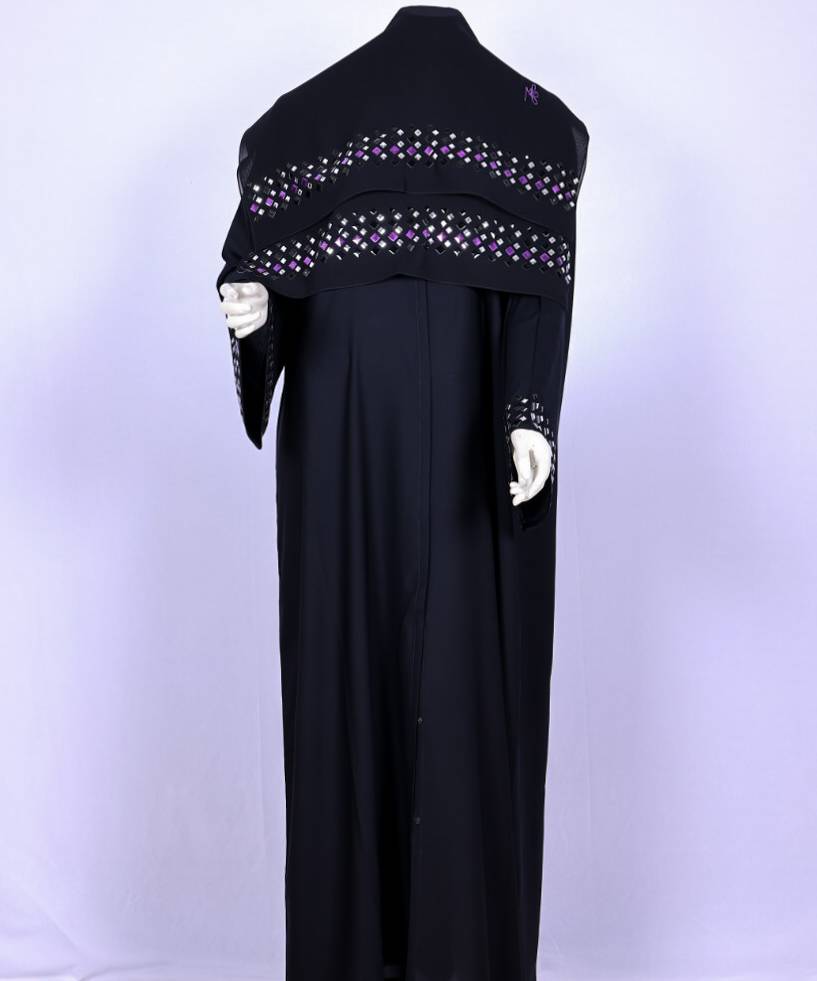 عباية مع طرحه موديل رقم  3593  (1)