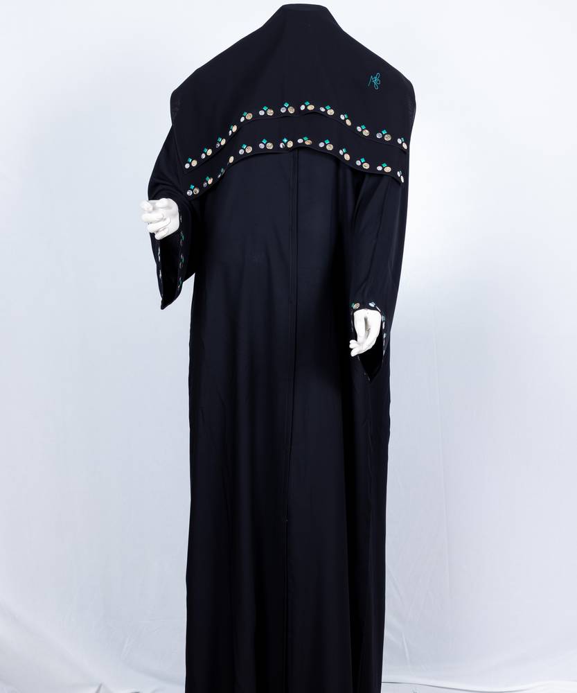 عباية وطرحة معدن مربع موديل رقم 3554 (1)