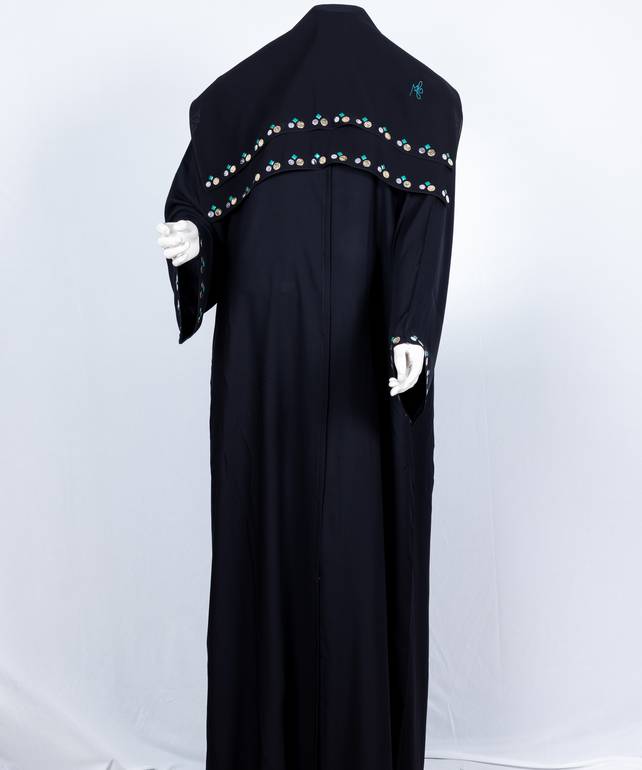 عباية وطرحة معدن مربع موديل رقم 3554 (1)
