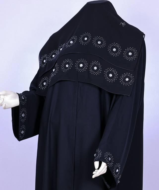 عباية مع طرحه موديل رقم   3589 (1)